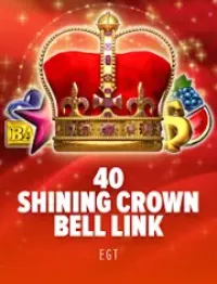 40 shining crown bell link game logo
